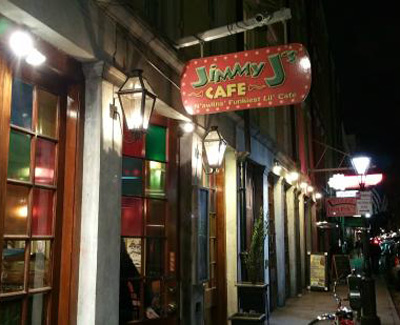 Jimmy J's Cafe restaurant front